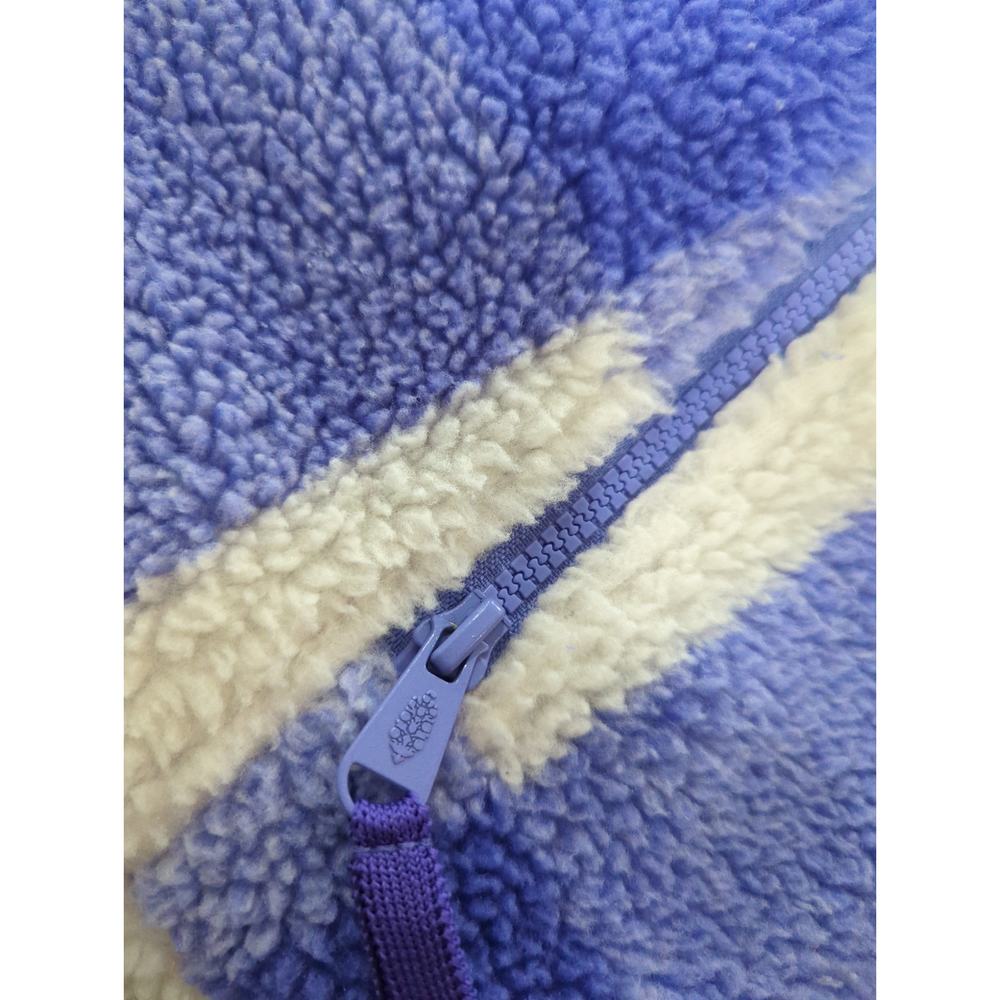 FP Movement by Free People Lavender and White Checkered Sherpa Jacket - Picture 6 of 7